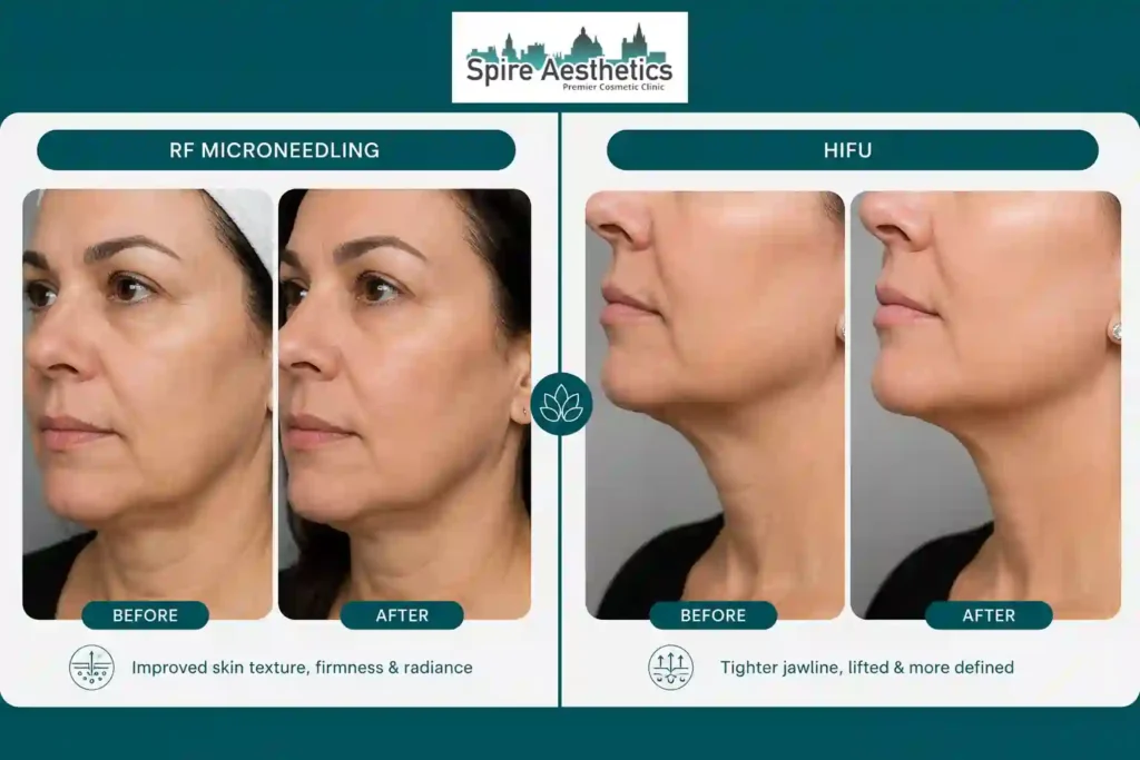 Can RF Microneedling and HIFU Be Combined Westwood?